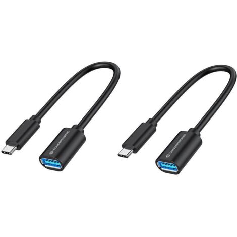 Conceptronic ABBY11B cavo USB USB 3.2 Gen 1 (3.1 Gen 1) 0,2 m USB C USB A Nero (1/2)