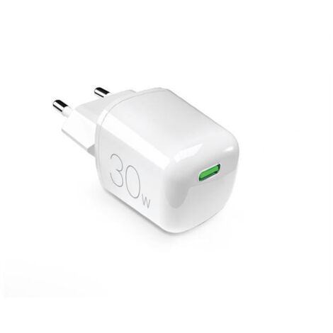 PURO PUFCMTCUSBC30WGWHI Caricabatterie per dispositivi mobili Computer portatile. Smartphone. Tablet Bianco AC Ricarica rapida Interno (1/2)