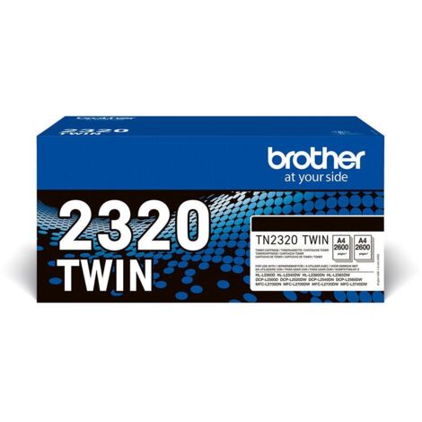 Brother TN-2320TWIN cartuccia toner 1 pz Originale Nero (1/4)