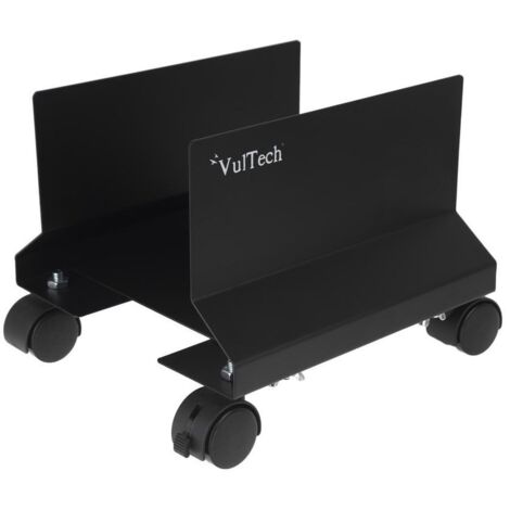 Mount-It! Supporto Per CPU Rotante Con Ruote – Carrello Portacomputer Regolabile Da 4,9 A 8,5 Pollici – Capacità 10 Kg - 4