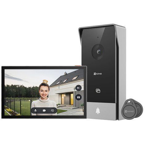 EZVIZ HP5 sistema per video-citofono 17,8 cm (7") Nero, Argento