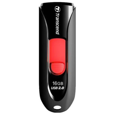 Transcend JetFlash 590 Chiavetta USB 16GB Nero USB Tipo A Memoria Flash TS16GJF590K (1/3)