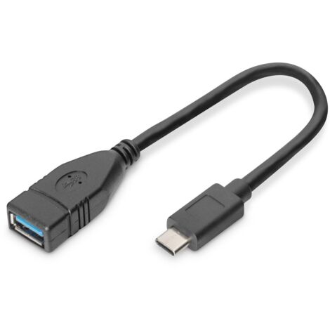 Digitus Cavo adattatore USB Type-C, OTG, Type-C su A (1/4)