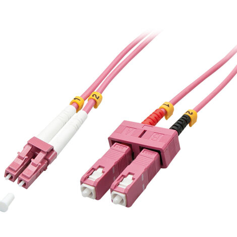 Lindy 46361 cavo InfiniBand e in fibra ottica 2 m LC SC Rosa (1/2)