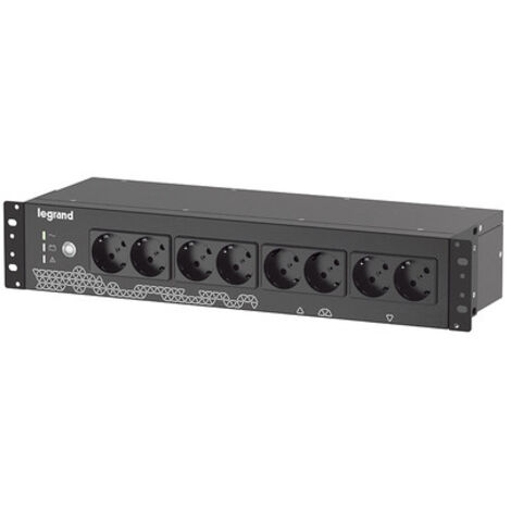 Legrand Gruppo di Continuità Keor PDU 800 VA 8 x Prese Schuko Colore Nero