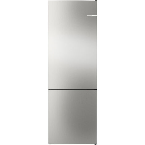 Bosch Serie 4 KGN492IAF , Frigorifero combinato da libera installazione, 203 x 70 cm, Acciaio spazzolato anti-impronta Classe A (1/4)