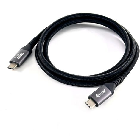 Equip 128381 cavo USB USB4 Gen 3x2 1,2 m USB C Nero (1/4)