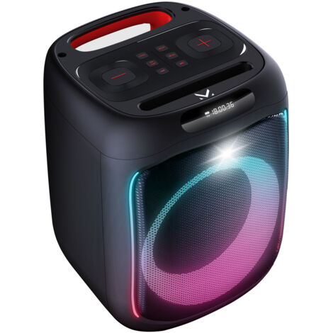New Majestic 116112 BK altoparlante portatile e per feste Altoparlante portatile stereo Nero 60 W