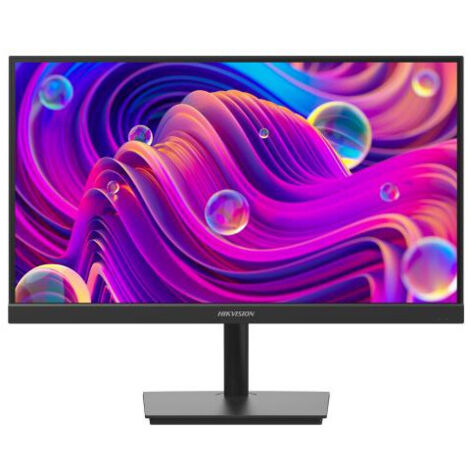 Monitor LED Hikvision da 21,5 pollici Full HD (1920x1080), 100Hz, 7ms, 250cd/m�, rapporto di contrasto 4000:1, con ingressi VGA e HDMI, Nero