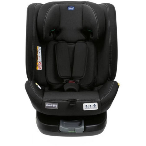 Chicco Seggiolino Auto Unico Evo i-Size con Tessuto Air per Bambini da 0 a 12 Anni - Black