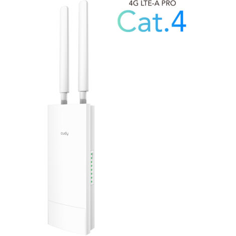 Cudy LT500 Router Wireless 4G LTE Outdoor AC1200 Dual-band Impermeabile IP65