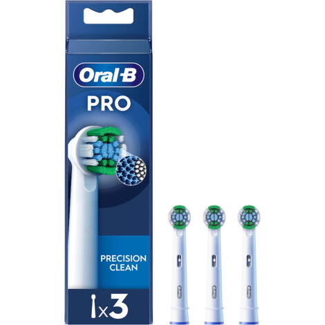 Oral-B Precision Clean Testine Spazzolino Elettrico Confezione da 3 Testine di Ricambio (1/5)