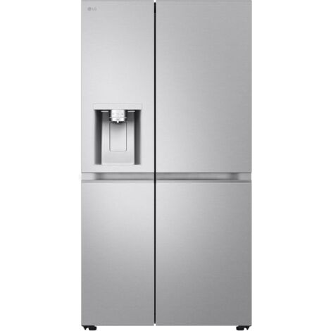 Lg GSLE91MBAC Frigorifero Side-by-Side, Classe C, 628L, Wi-Fi, Dispenser senza allaccio, Total No Frost, Metal Sorbet