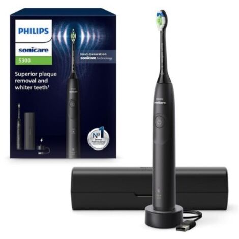 Philips Spazzolino Elettrico Philips Hx7101 02 Sonicare 5300 Black (1/5)