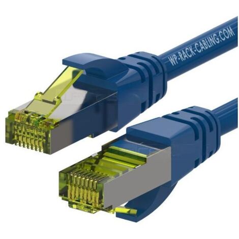 WP WPC-PAT-6ASF010B cavo di rete Blu 1 m Cat6a S/FTP (S-STP) (1/2)