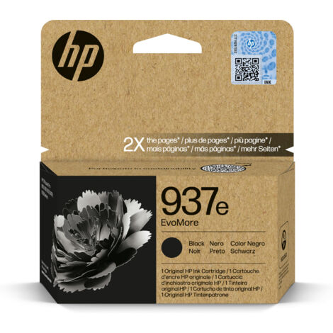 HP Cartuccia di inchiostro nero originale 937e EvoMore (1/5)