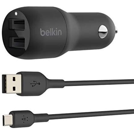 Caricabatteria USB-C Per Moto Con Doppia Porta (USB-A E Type-C), Installazione Su Manubrio O A Vite
