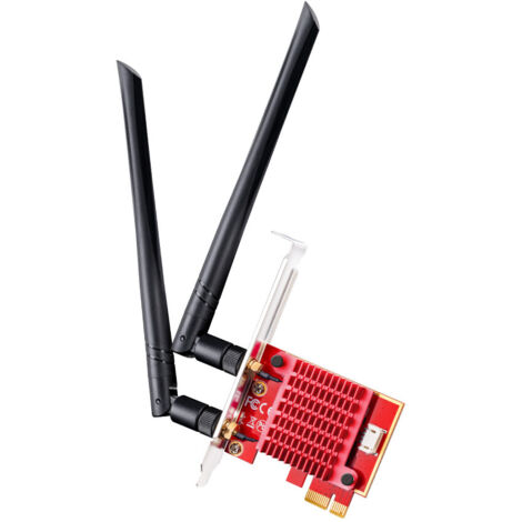 Scheda di Rete Cudy WE3000S Wi-Fi 6 Tri-Band PCI-Express con Bluetooth 2400 Mbit/s (1/5)