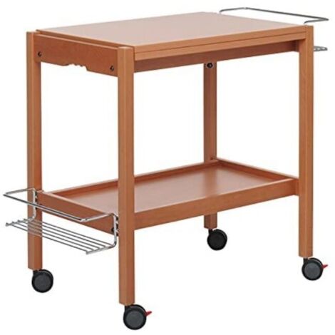 Foppapedretti Newton Carrello porta vivande, Noce (1/5)