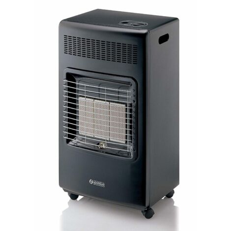 Splendid Stovy Infra Turbo Thermo Stufa a Gas Infrarossi 4200W con Ventilatore Nero