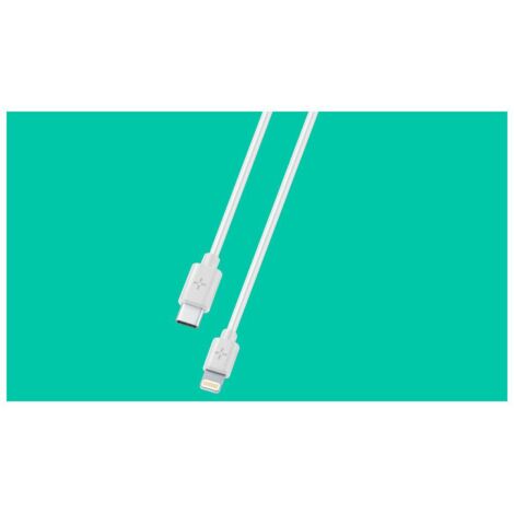 PLOOS - CABLE 100cm - USB-C to Lightning (1/2)