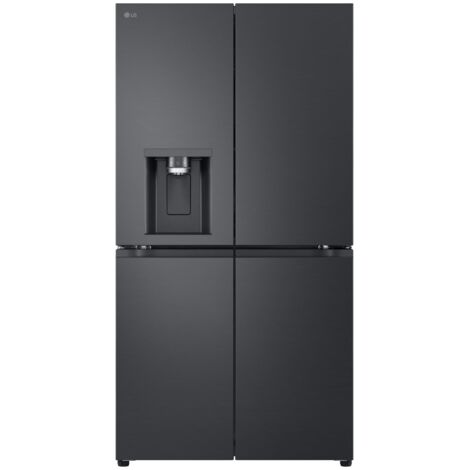 LG GML960EVBE Frigorifero Multidoor Classe E 641L WiFi Drink dispenser UVnano Metal Fresh, Total no frost, Nero (1/5)