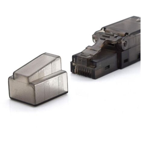 WP WPC-MDP-88-6AUP-TL cavo di collegamento RJ-45 Nero, Translucent (1/4)