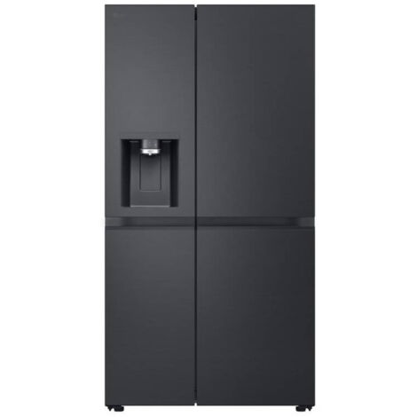 LG GSLE91EVAC frigorifero side-by-side Libera installazione 628 L C Nero (1/5)