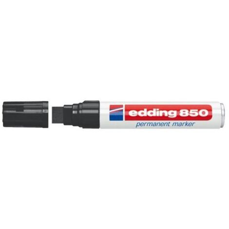 Edding 850 marcatore permanente Fissa Nero 5 pz (1/2)