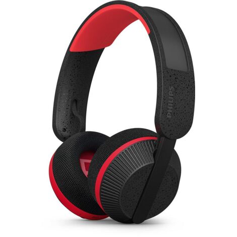 Philips 6000 series TAA6219BK/00 cuffia e auricolare Cuffie Wireless A Padiglione MUSICA Bluetooth Nero, Rosso (1/5)