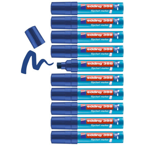 Edding 388 evidenziatore 1 pz Punta smussata Blu (1/4)