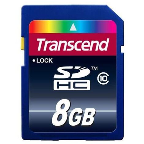 Transcend TS8GSDHC10 memoria flash 8 GB SDHC NAND Classe 10 (1/5)
