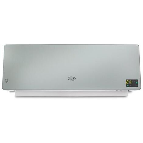 Argoclima Chic Silver Argento 2000 W Riscaldatore ambiente elettrico con ventilatore