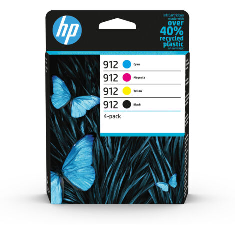 Multipack Cartucce Originale - HP 912 - Confezione 4 cartucce - Hp