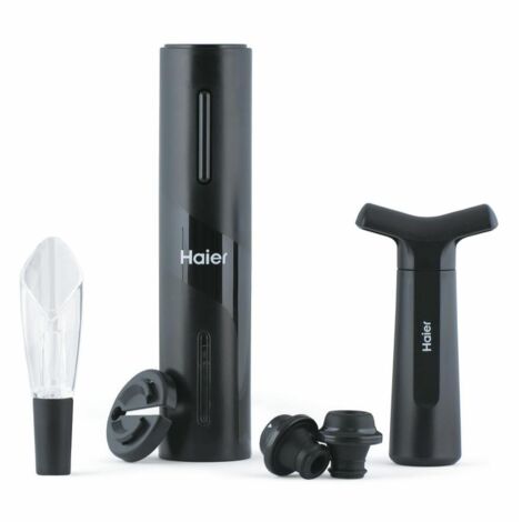 Haier HAWUKIT06 Apribottiglia di vino elettrico Nero (1/5)