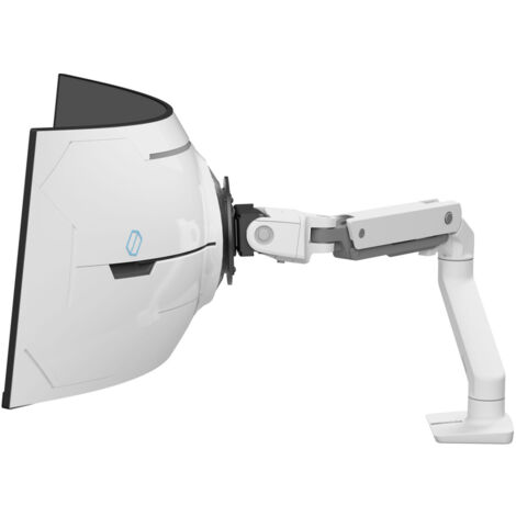 Ergotron HX Series HX ARM WITH VERY HEAVY DUTY PIVOT DESK 144,8 cm 57pollici Scrivania Bianco (1/4)