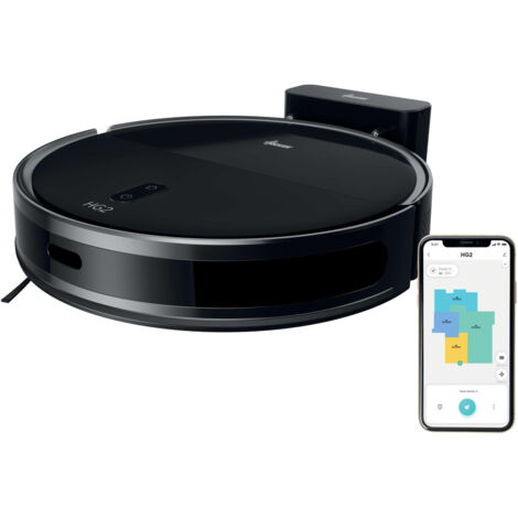 Hoover HG230H 011 Robot Aspirapolvere Nero Senza Sacchetto Ioni di Litio