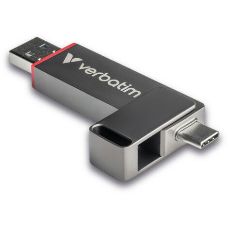 Verbatim Dual QuickStick drive flashUSB 512 GB USB Type-A /USB Type-C 3.2 Gen 1 (3.1 Gen 1) Grigio (1/5)
