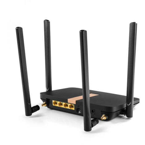 Cudy LT500D router wireless Fast Ethernet Dual-band (2.4 GHz/5 GHz) 4G Nero (1/5)