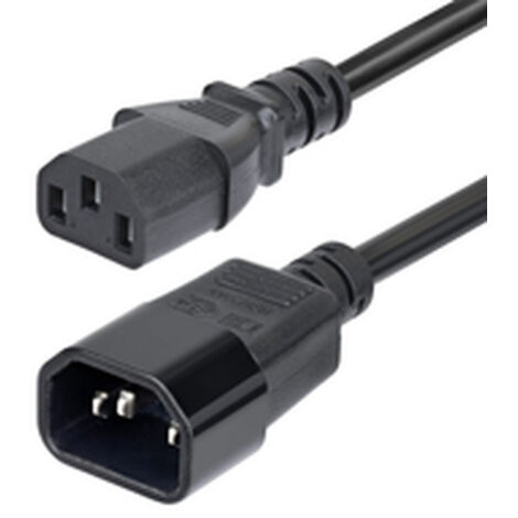 StarTech.com Cavo Prolunga di Alimentazione da 4,5m, Cavo di Alimentazione da C14 a C13 per PDU, 10A 250V, 14AWG, Prolunga Elettrica AC Certificata KEMA-KEUR (1/4)