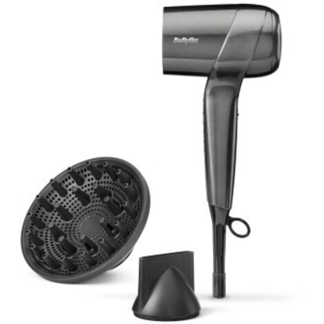 BaByliss Titanium Shine D6200DE asciuga capelli 1600 W Acciaio