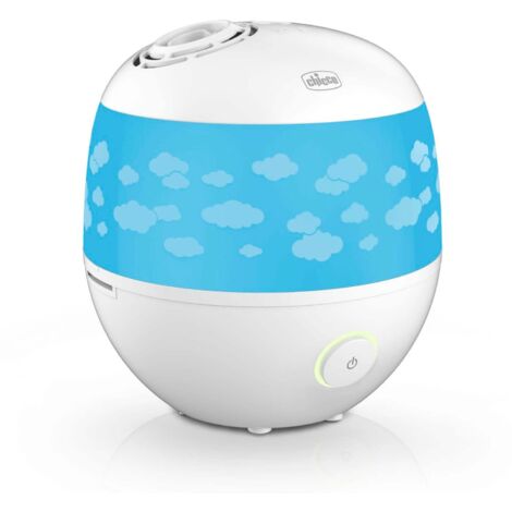 Chicco Humi Hot Advance umidificatore Vapore Blu, Bianco