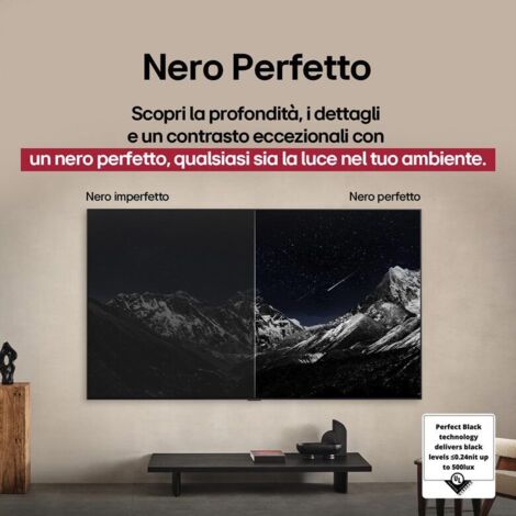 LG OLED evo AI OLED65C55LA TV Serie C5 65'' 4K, α9 Gen8, Brightness Booster, 40W, 4 HDMI, VRR 144Hz, Smart TV WebOS 25