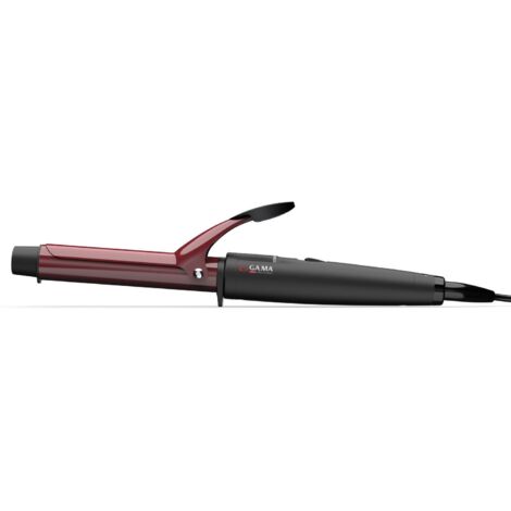 Gama GC0202 Ferro Arricciacapelli in Tormalina 48 W 1,8 m Nero Rosso (1/3)
