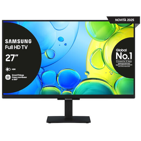 Samsung UE27F6000FUXZT TV 27 pollici Full HD Smart TV Wi-Fi Nero