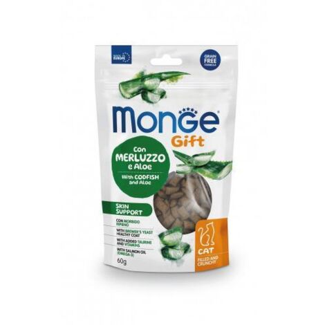 Monge Gift cibo secco per gatti 60 g Adulto Merluzzo