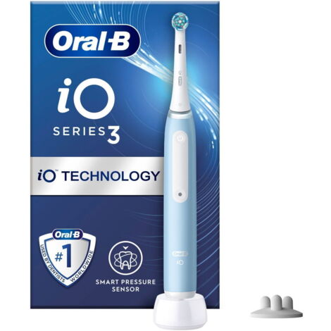 Oral-B iO Series 3 Spazzolino Elettrico Ricaricabile Colore Azzurro