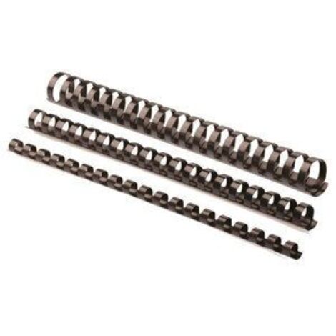 Spirali per Rilegatura Fellowes 5346907 100 Unità Nero PVC Ø 14 mm (1/5)