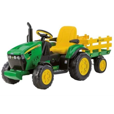 Trattore John Deere Ground Force con Rimorchio