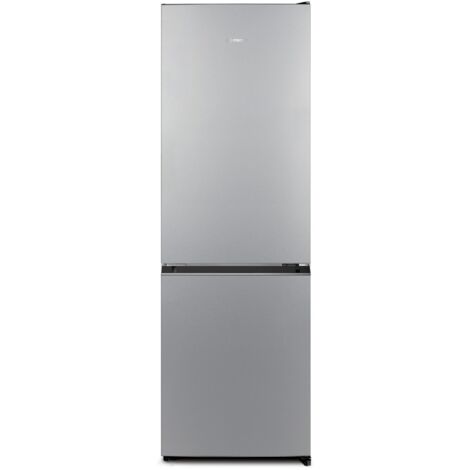 Indesit INKS 8261 S4E Frigorifero combinato a libera installazione, Statico , 54 cm, Classe E, Silver, 39 db, h 1770cm